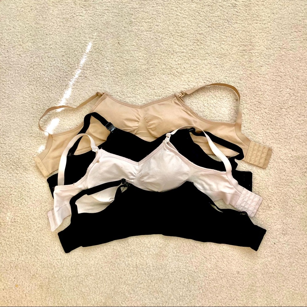 Nursing bras lot of 4